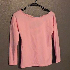 Pink long sleeve